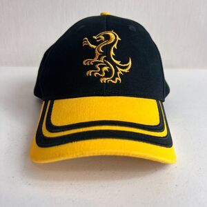 Harry Potter Embroidered Emblem Hufflepuff Black Yellow Adult Hat Cap
